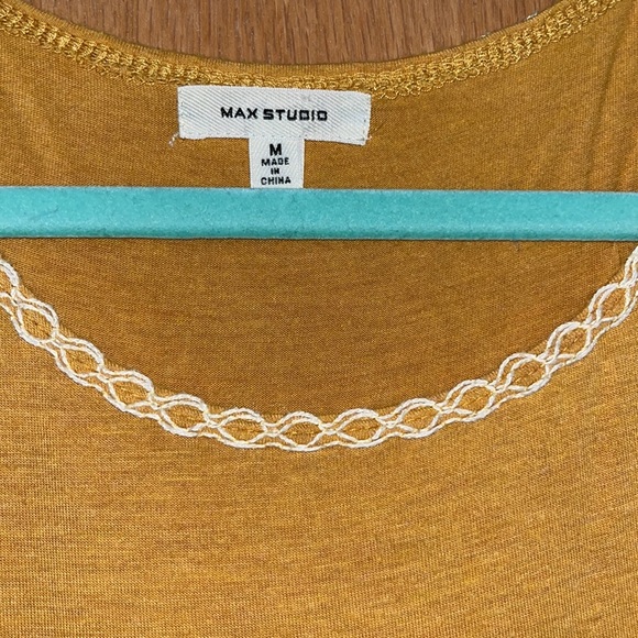 Women’s Mustard Yellow Blouse - M - Picture 2 of 3